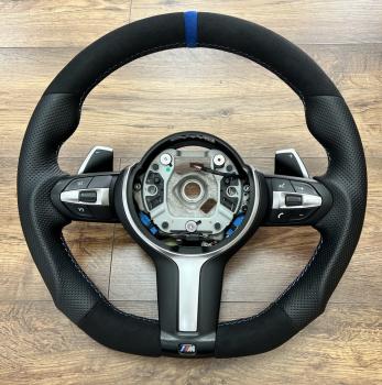 BMW F10 F11 F12 F13 F20 F21 F34 F30 F31 F32 F33 F43 F15 F16 F25 M Lenkrad neu beziehen